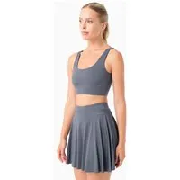 ORGANICATION ORGANICATION BESS | Sportliches Bralette aus recyceltem Polyamid, Soft indigo, – Produktbild 1 von 1