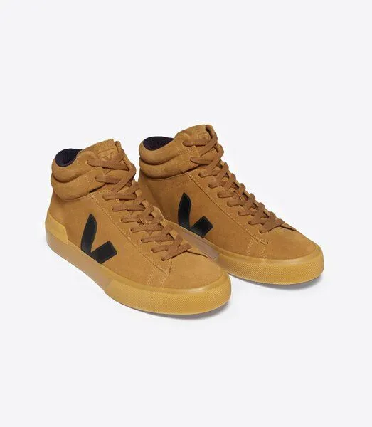 Veja Veja High-Top Sneaker Herren - Minotaur Suede, Braun (camel black), – Produktbild 4 von 4