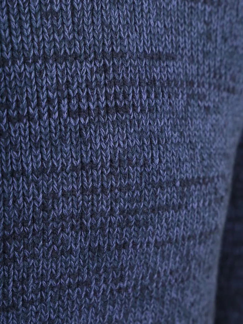 Lyle and Scott Lyle & Scott Pull Melange Dunkelblau - Größe L, Dunkelblau, – Produktbild 3 von 3