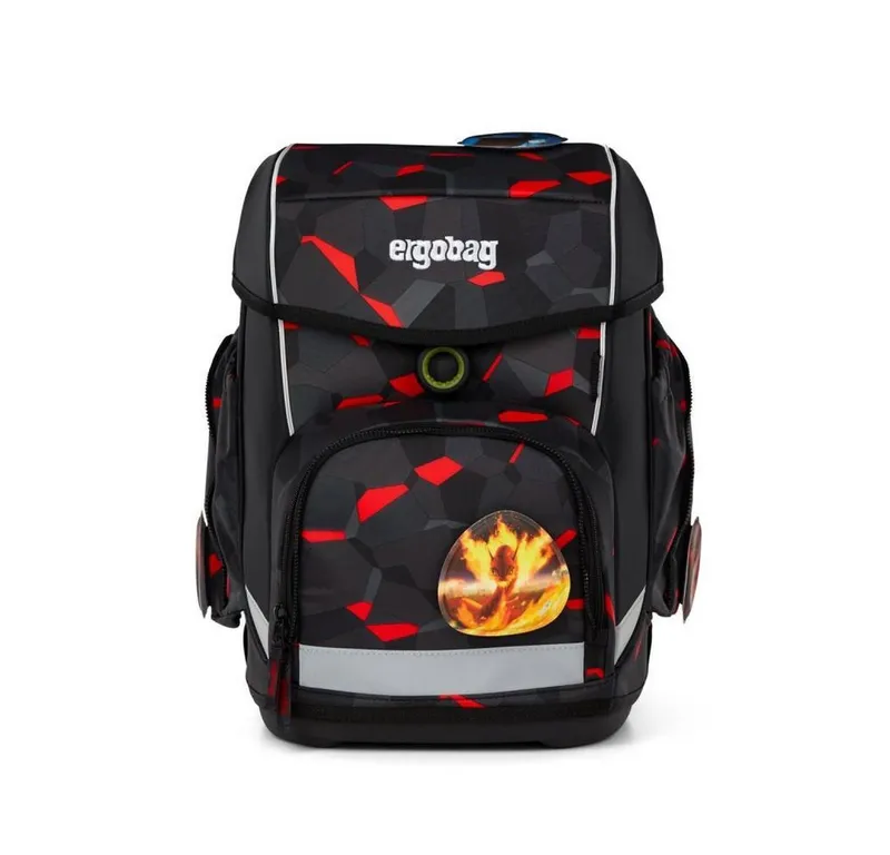 Ergobag Ergobag Schulranzen Cubo (5tlg., inkl. Sportbeutel, Federmäppchen, Schlampermäppchen und Kletties), Taekbärdo, – Produktbild 2 von 5