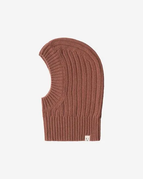 MATONA Matona Sturmhaube | Balaclava | aus Wolle und Baumwolle | GOTS-zertifiziert, Caramel, – Produktbild 2 von 3