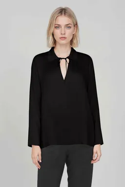 Neu Nomads Neu Nomads Damen vegan Bluse Bettina Tunika Schwarz – Produktbild 1 von 1