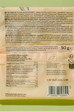 KoRo Bio Cookie mit 16 % Pistazie 50 g – Produktbild 1 von 1