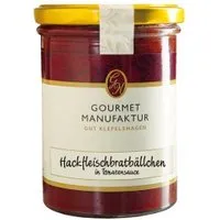 Gut Klepelshagen Hackfleischbällchen vom Weiderind in Tomatensauce – Produktbild 1 von 1