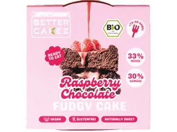 Better Cakez Better Cakez Bio-Kuchen "Raspberry Choc. Fudgy Cake" – Produktbild 1 von 1