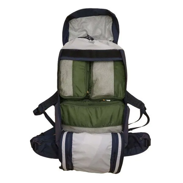 TRAVEL DUDE TRAVEL DUDE Packing Cubes mit Kompression aus recycelten Plastikflaschen, Dunkelgrün, – Produktbild 4 von 5