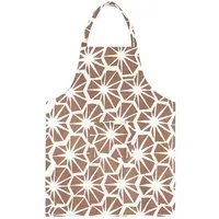 Global Mamas Global Mamas Küchen-Wendeschürze aus Biobaumwolle & Upcycling Mehlsack, Fliesen (braun), – Produktbild 1 von 1