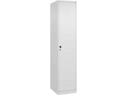 C+P C+P Spind Classic PLUS, 1 Abteil, 1850x400x500mm, Verkehrsweiß – Produktbild 1 von 1