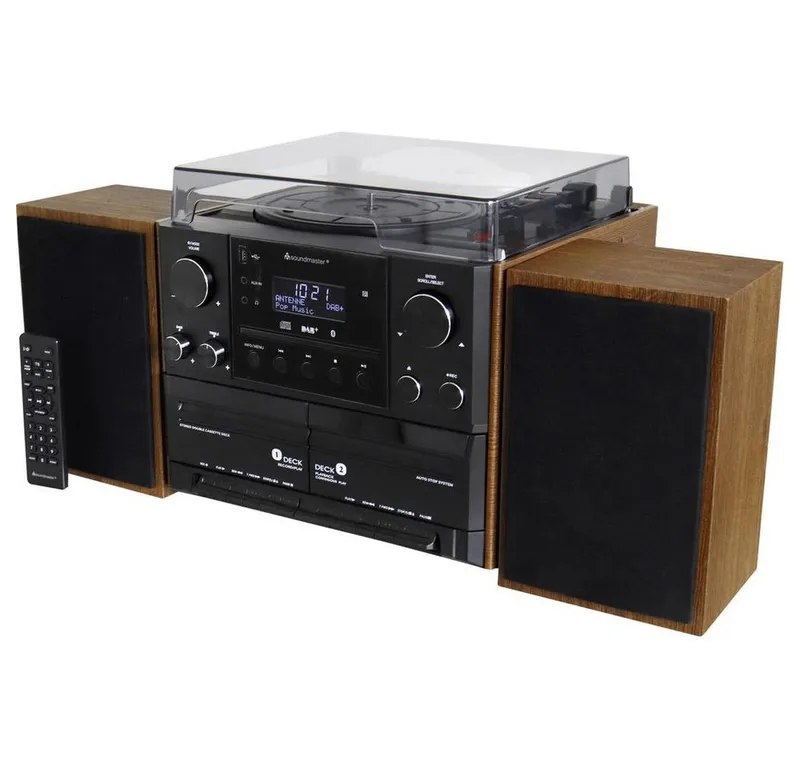 Soundmaster Soundmaster MCD5600 braun Stereoanlage – Produktbild 2 von 5