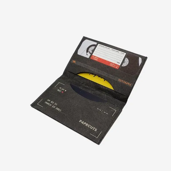 paprcuts paprcuts RFID Kartenhalter, Vhs (orange rot gelb), – Produktbild 3 von 4