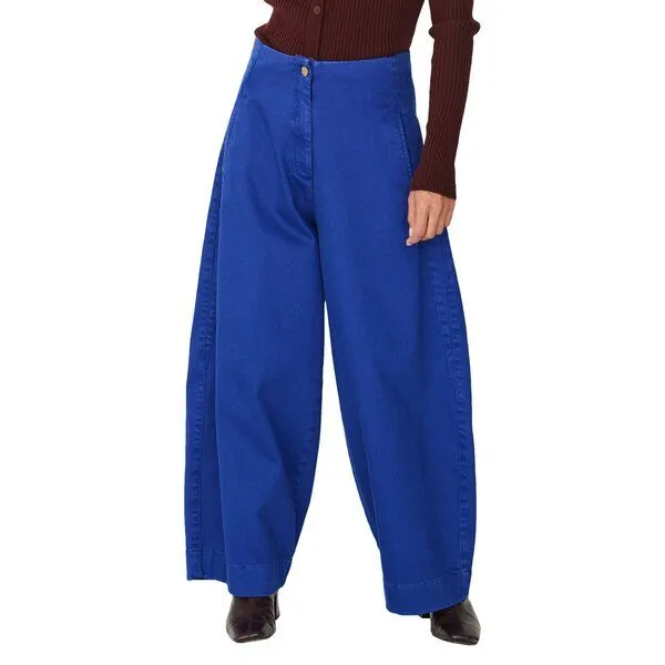SKFK SKFK Weite Hose MARI, Blue, – Produktbild 1 von 4