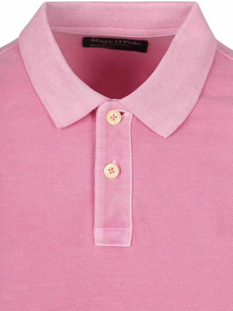 Marc O'Polo Marc O'Polo Poloshirt Piqué Mellow Rosa - Größe XL, Pink, – Produktbild 3 von 5