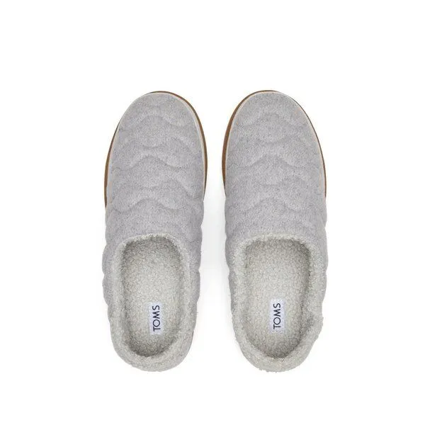 TOMS TOMS Vegane Damen Cabrio Pantoffel EZRA, Grau, – Produktbild 3 von 3