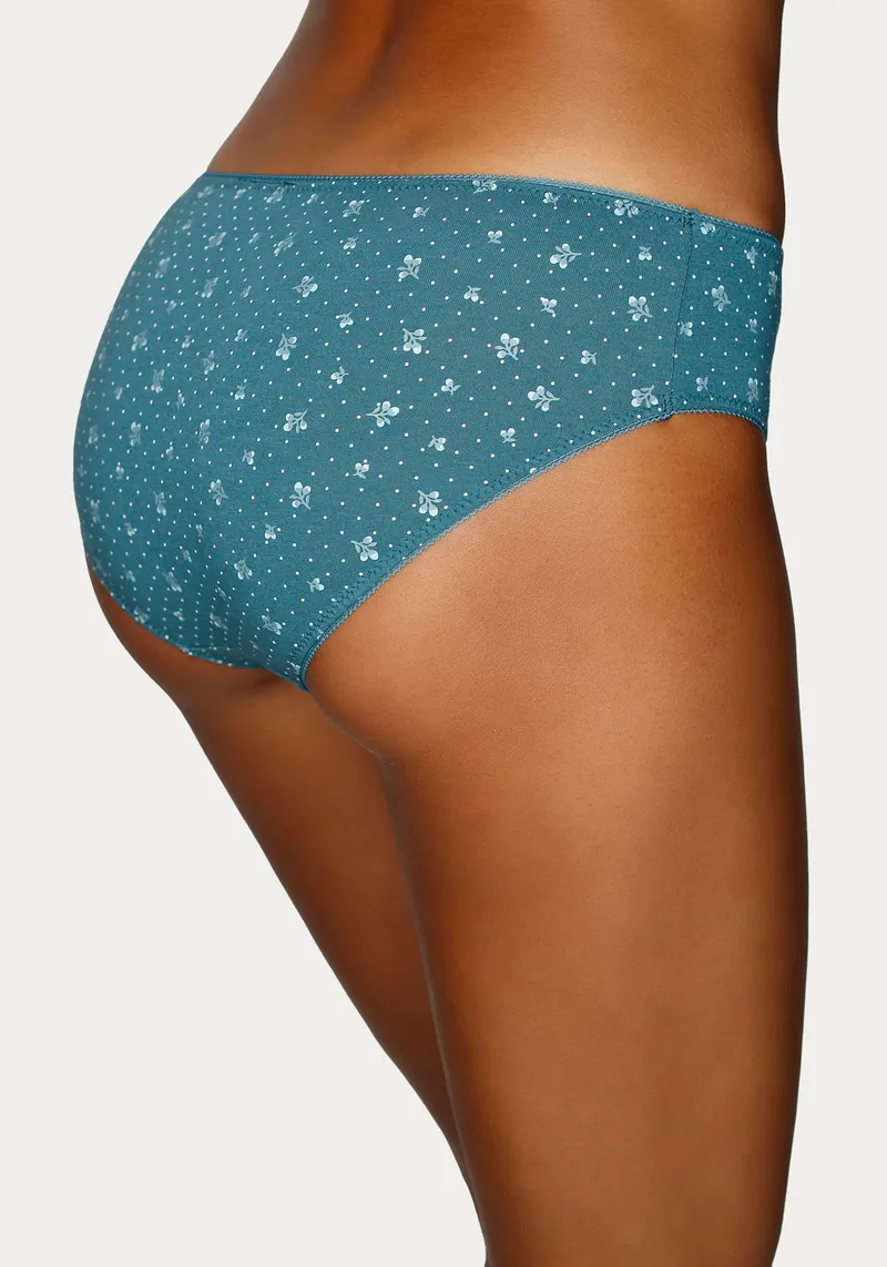 petite fleur by Lascana Jazz-Pants Slips schwarz, petrol, Schwarz, petrol, – Produktbild 2 von 3