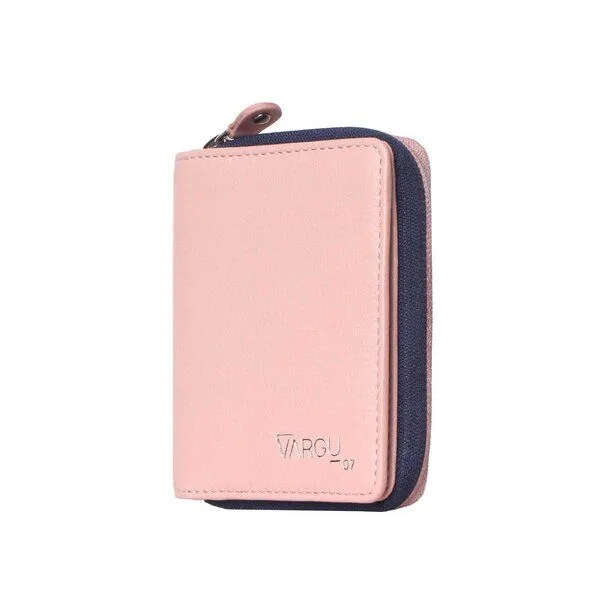 Vargu Vargu Echtleder Geldbörse LYNE 1-A, Light pink - purple, – Produktbild 2 von 4