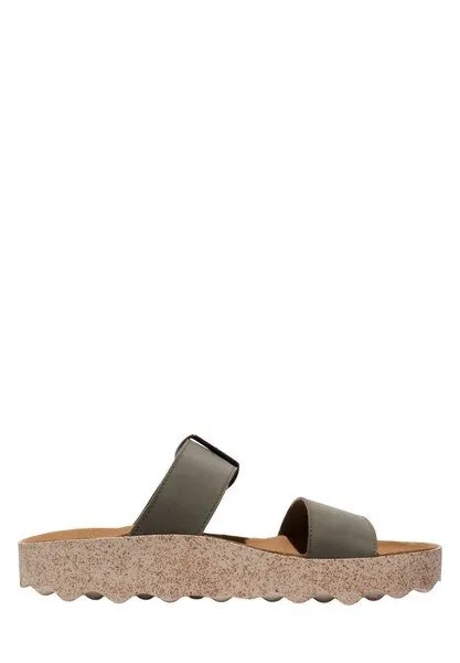 ASPORTUGUESAS Asportuguesas Damen Sandale Coly, Khaki, – Produktbild 3 von 4