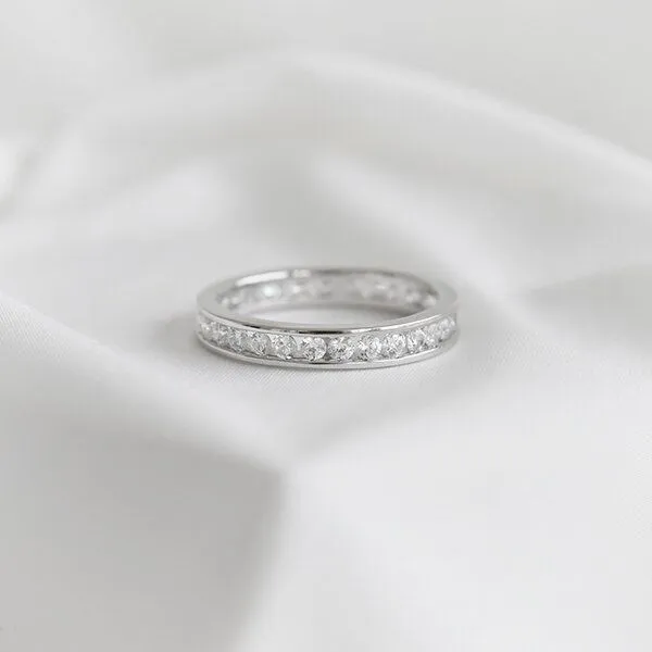 Eppi Eppi Eternity-Ring mit Lab Grown Diamanten Branko, Weiss, – Produktbild 2 von 4
