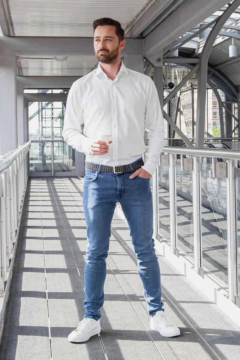 Suitable Suitable Hume Jeans Mid Blue - Größe W 38 - L 34, Blau, – Produktbild 5 von 5