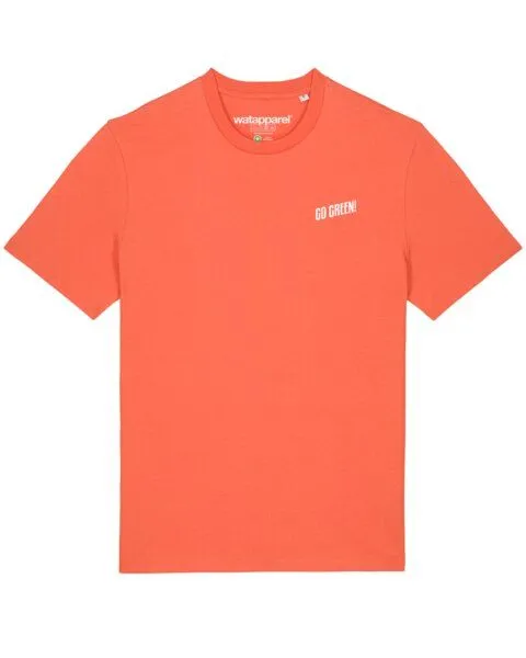 watapparel watapparel T-Shirt Unisex Go Green, Fiesta, – Produktbild 1 von 3
