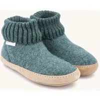 Gottstein Gottstein Hüttenschuh Dakota - Hoher Filzhausschuh für Damen & Herren aus 100% Schurwolle mit extra bequemer Ledersohle & elastischem Strickbund – Produktbild 1 von 1