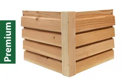 woodstore24 Douglasie Premium Fassadenverkleidung, Massivholz, Außen-Eckleiste 42 x 42 mm in 2,00 m Länge - natur – Produktbild 1 von 1