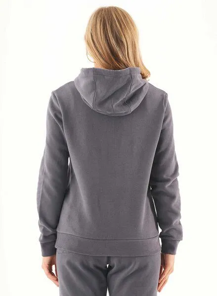 ORGANICATION ORGANICATION ESSENTIALS-HARRE-Soft Touch Hoodie aus Bio-Baumwolle, Grau(shadow), – Produktbild 4 von 4