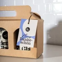 brotstoff brotstoff Geschenkset - Box mit zwei Brotbackmischungen im Glas – Produktbild 1 von 5