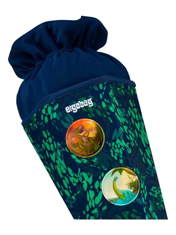 Ergobag Ergobag Schultüte Schultüte, 2-in-1 Funktion: Schultüte oder Aufbewahrungsbeutel, Blau, – Produktbild 7 von 8