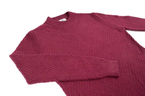 Rifò - Circular Fashion Made in Italy Rifò - Circular Fashion Made in Italy recyelter Kaschmir-Pullover Caterina, Rosa, – Produktbild 3 von 4