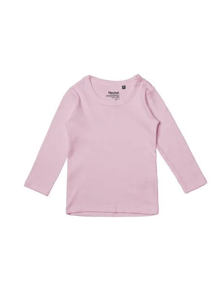 Neutral® - 3FREUNDE Neutral® - 3FREUNDE Babies Long Sleeve T-shirt, Light pink, – Produktbild 1 von 2