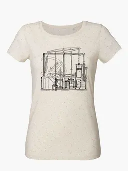 UNIPOLAR Unipolar Maschinenbau T-Shirt Dampfmaschine – Produktbild 1 von 1