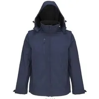 Sol s Sol's Softshell - Systemjacke Wanderjacke Trekkingjacke Winterjacke 3 in 1 Wasserabweisend und Atmungsaktiv Ärmel und Kapuze abnehmbar – Produktbild 1 von 1