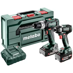 Metabo Metabo Akku Combo Set 2.8.2 18V, BS 18 L + SSD 18 LT 200 BL, metaBOX 145 L – Produktbild 1 von 1