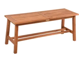 Gartenbank "SANTA CLARA" B 100 x T 35 x H 42 cm, Akazie geölt – Produktbild 1 von 1
