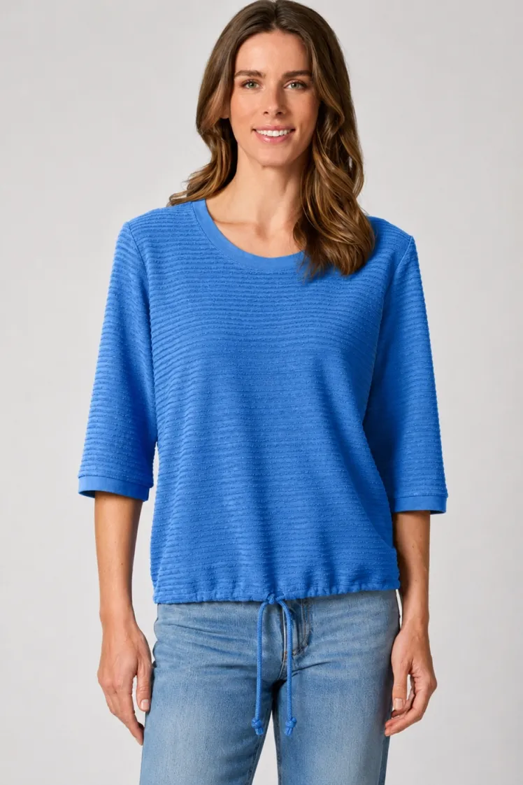 HempAge Hempage Damen vegan Lockeres Hemd Ozeanblau, Blau, – Produktbild 2 von 2