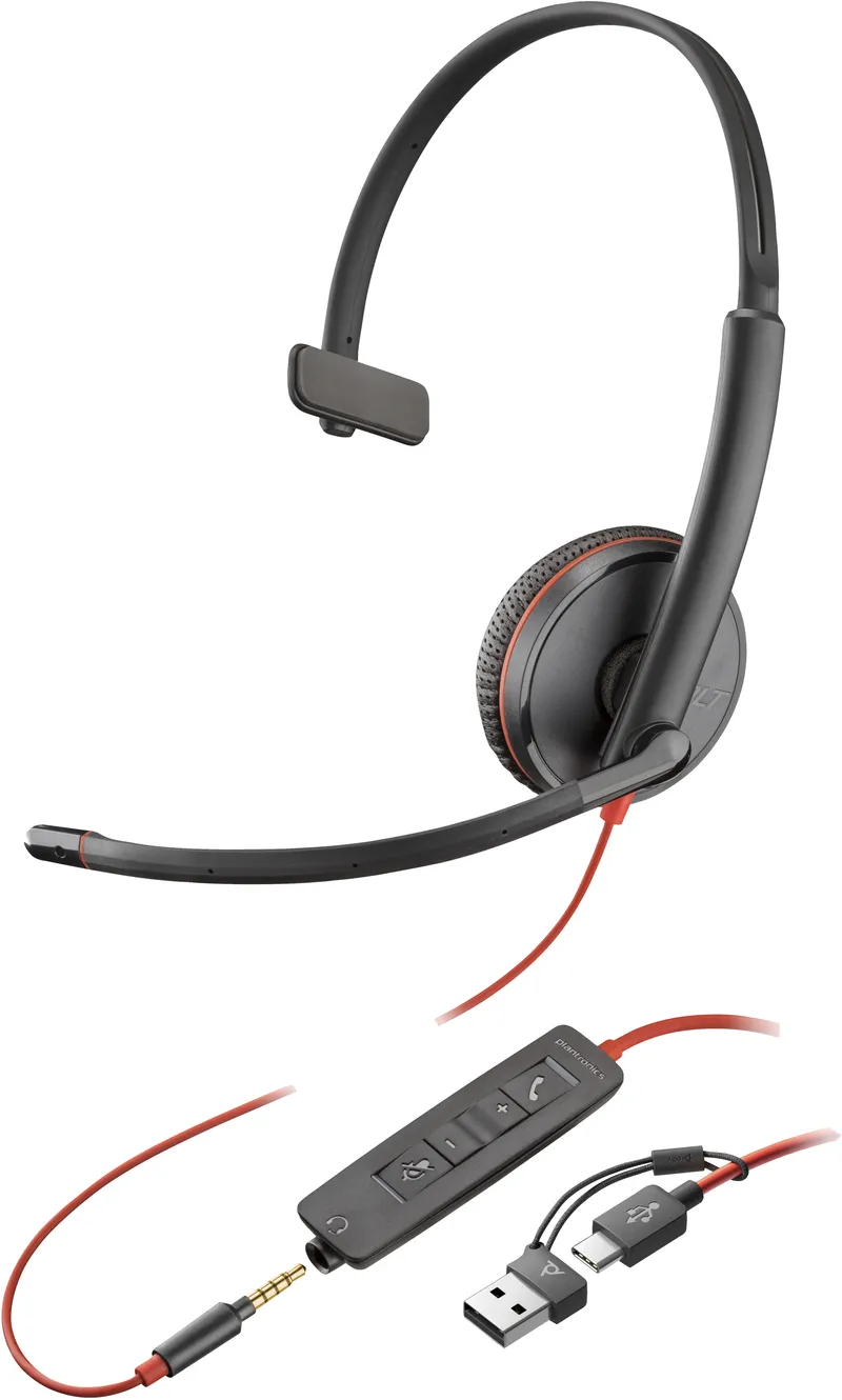 Poly Poly HP Poly Blackwire 3215 | 8x227aa | Blackwire 3200 Series – Produktbild 2 von 2