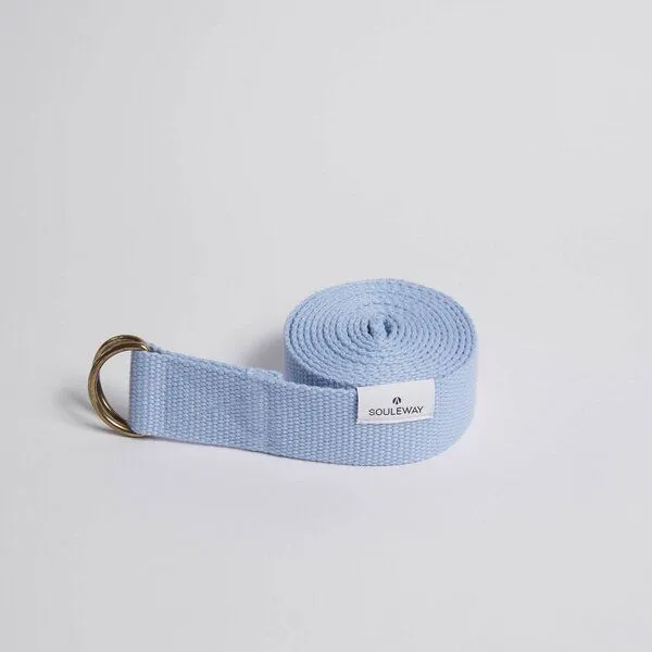 Souleway Souleway Yoga Strap, Dusty blue, – Produktbild 1 von 4