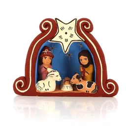 Mitienda Shop Mitienda Shop Krippe aus Keramik, Weihnachtsdeko – Produktbild 1 von 1