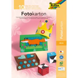 folia folia Fotokarton 300g/m², DIN A3, 10 Bogen – Produktbild 1 von 1