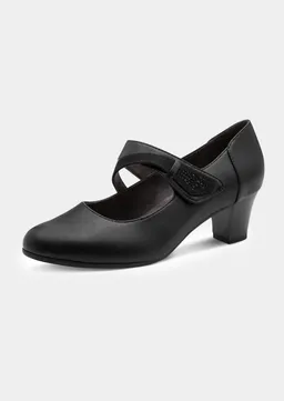 Jana Jana Pumps mit Klett-Riemchen - schwarz von Goldner Fashion – Produktbild 1 von 1