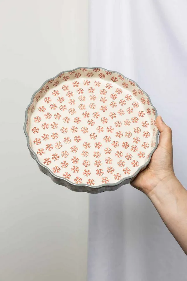 Tranquillo Tranquillo Quicheform RETRO 27 cm, Rot, – Produktbild 8 von 8
