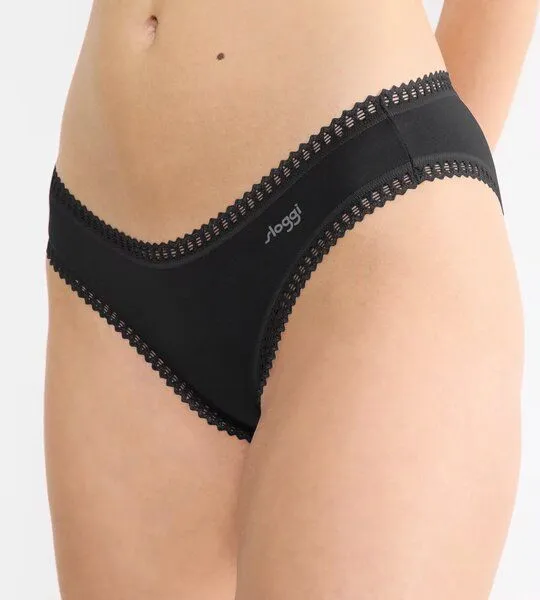 Sloggi Sloggi 3er Pack GO Crush Mini-Slip Bio-Baumwolle, Schwarz, – Produktbild 4 von 4