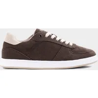8000kicks EU 8000kicks EU Damen vegan Sneaker Damen Seeker Dunkelbraun – Produktbild 1 von 1