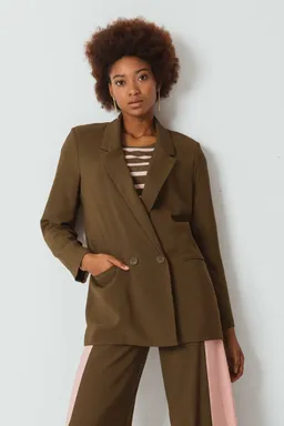 SKFK SKFK Damen vegan Blazer Atxa Khaki – Produktbild 1 von 1