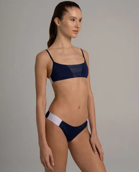 Bodyguard Bodyguard Tonga Bikini Top aus ECONYL®, Nachtblau, – Produktbild 1 von 4