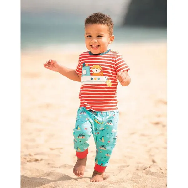 Frugi Frugi T-Shirt Hund im Boot – Produktbild 2 von 3