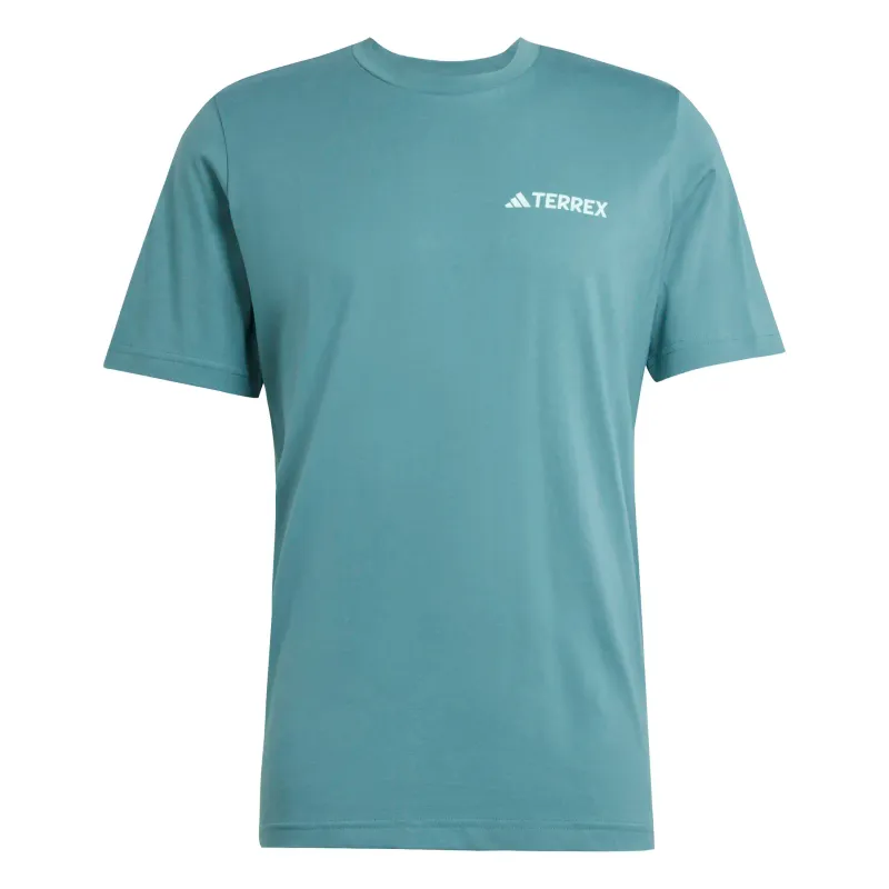 Adidas T-Shirt adidas Terrex Graphic, Bleu, – Produktbild 1 von 1