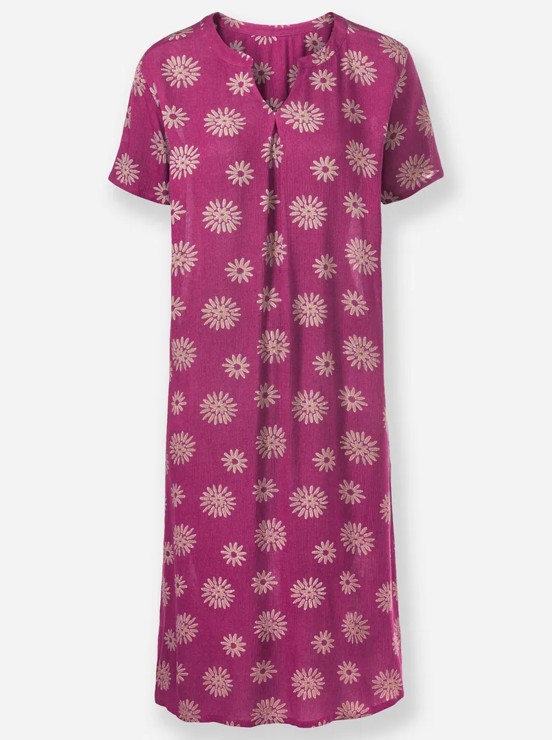 Witt Druckkleid, Erika-sesam-bedruckt, – Produktbild 1 von 2
