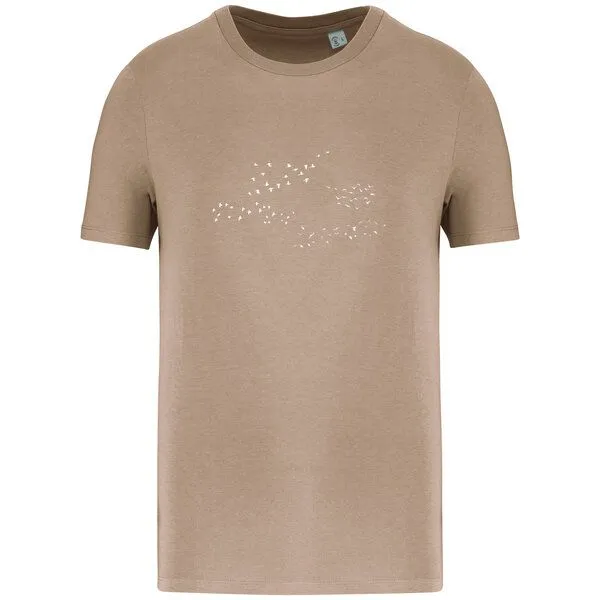 Greenspired Greenspired Basic Bio T-Shirt Skybirds Nr. 4 ( 155g/m²) XXS - 5 XL, Sand, – Produktbild 1 von 1