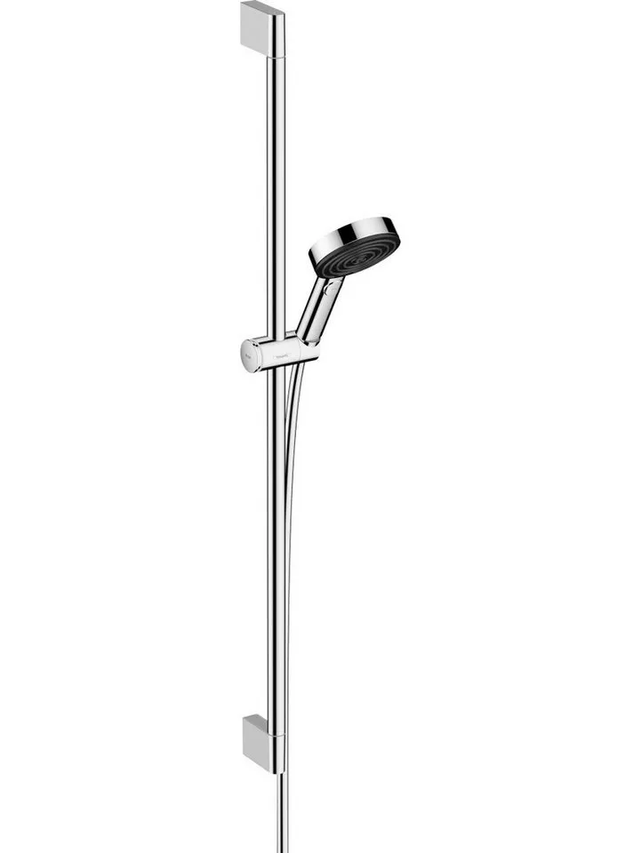 Grohe Grohe Brausegarnitur Hansgrohe Brausegarnitur 3 Strahlarten Pulyify, Silberfarben, – Produktbild 2 von 5